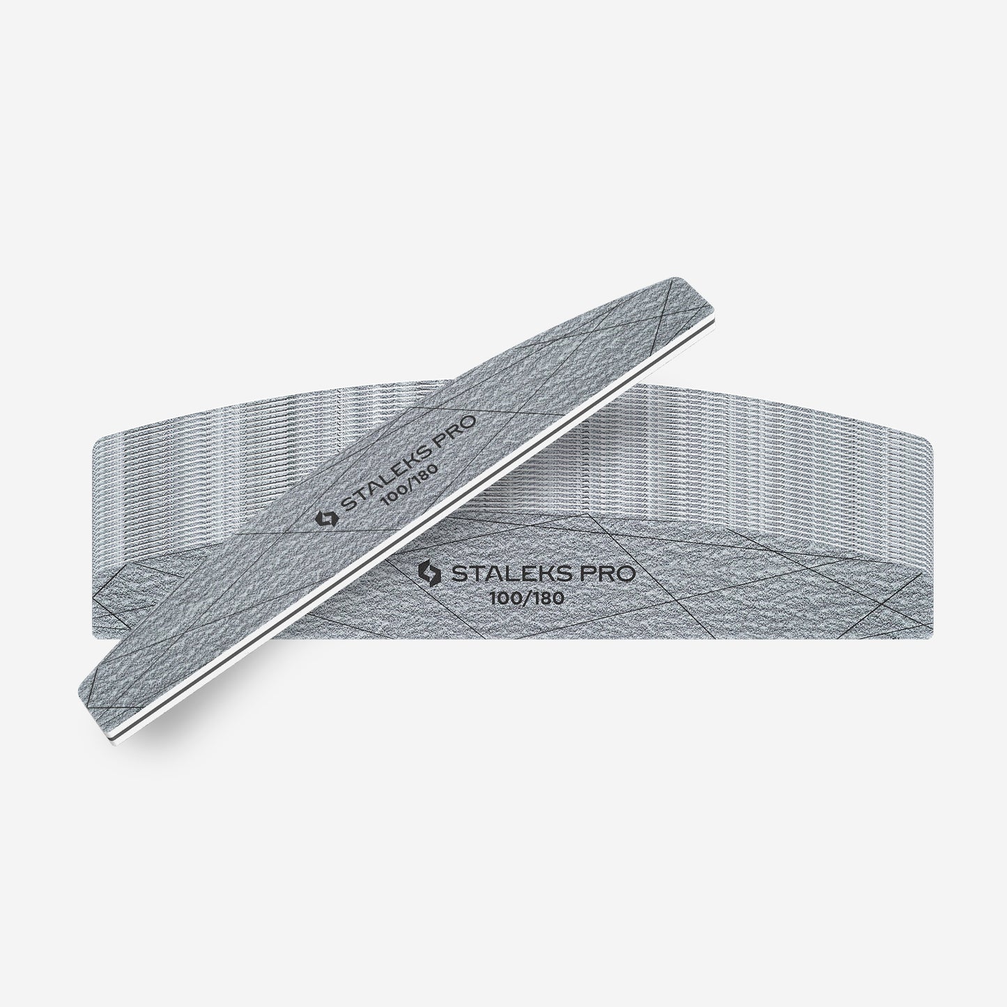 STALEKS Crescent mineral nail file SMART 40 100/180 grit (25 pcs)
