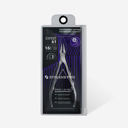 Professional nippers for ingrown toenails EXPERT 61 16 mm