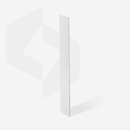 White disposable files for straight nail file - soft base Staleks Pro Expert 20 (30 pcs)
