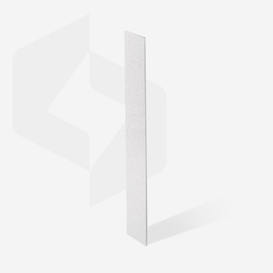 White disposable files for straight nail file - soft base Staleks Pro Expert 20 (30 pcs)