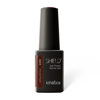 Kinetics SHIELD Gel Polish Alluring Brown