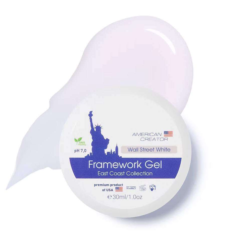 Framework Gel Wall Street White