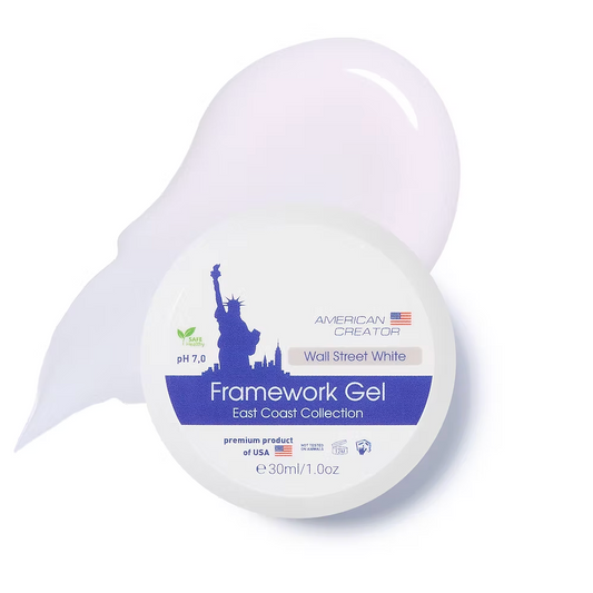 Framework Gel Wall Street White